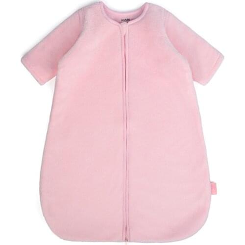 Coral Velvet Baby Sleeping Bag Removable Sleeve Sleepsack For Kids Winter Warm Baby Sleep Sacks Anti Kick Quilt Newborn Swaddle