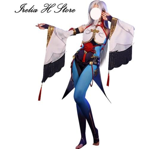Irelia H Store Genshin Impact Shen He Cosplay Costume ShenHe Costume