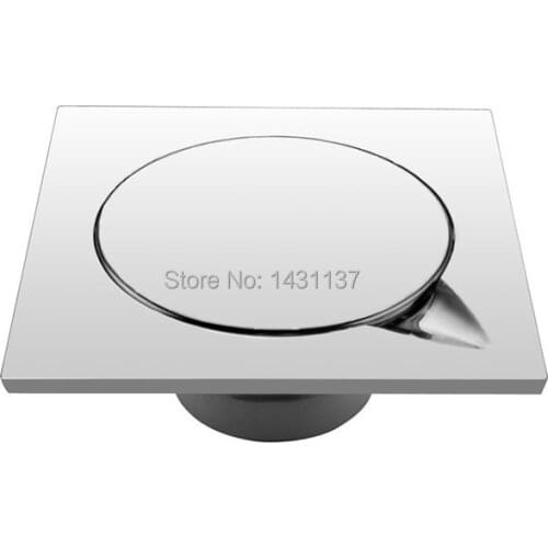 Modern Style Brass material Floor Drain Cover Shower Waste Drainer bathroom accessories