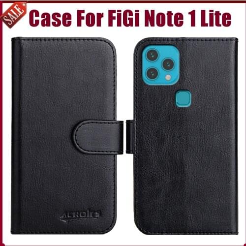 Hot! FiGi Note 1 Lite Case 6.6" Fashion 6 Colors Flip Soft Leather Wallet Protective Cover For FiGi Note 1 Lite Case Phone Bag
