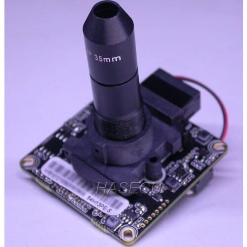 Enhanced night vision IPC 720P special 35mm LEN 1/3" SONY IMX225+Hi3518 IP camera module board +LAN cable+ IRC
