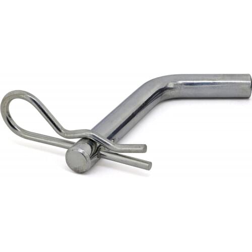 Tow Bar Pin Trailer Hitch Pin & Clip 5/8-Inch Diameter Fits 2-In Receiver Double Hole Lock for Rv Truck Car Boat