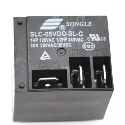 Power Relays SLC-05VDC-SL-C 5V 30A T91 HF2100 A set of conversions 5PIN Relay Wholesale Price