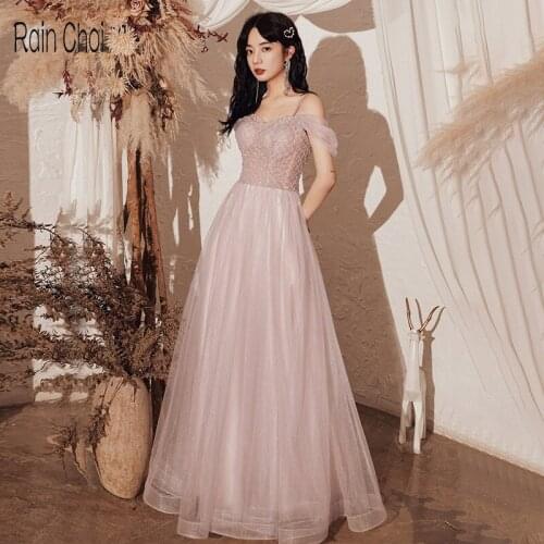 Beadings Formal Evening Dresses Sexy Party Gowns Long Prom Dress