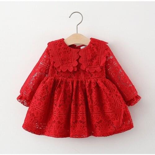 Spring newborn baby girl clothes mesh stitching dress for toddler baby girl clothing 1 year birthday princess tutu dresses dress