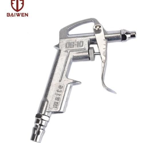 Air Blow Gun Pistol Trigger Cleaner Compressor Dust Blower 8 Inch Nozzle Pneumatic Cleaning Tool