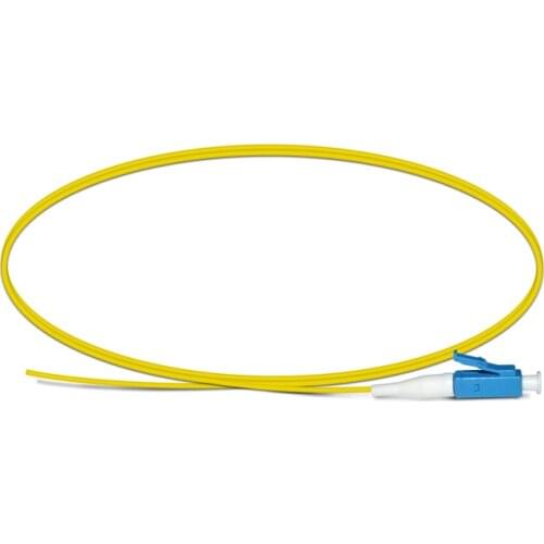 10PCS High quality 1m LC Singlemode Optical fiber pigtail 0.9MM fiber jumpers FTTH fiber optic cable Free shipping