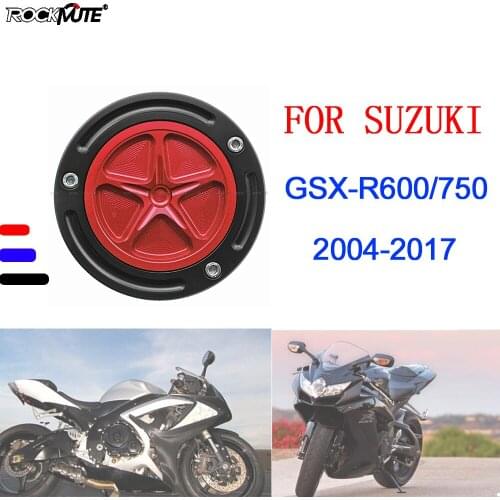 Motorcycle Accessories CNC Gas Fuel Tank Cap Cove For SUZUKI GSXR600 GSXR750 GSX-R600/750 GSX-R600 GSX-R750 GSX-R1000 2004-2017