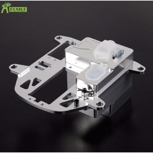 Alloy CNC Battery Case for Symmetric Steering System Set Fit for 1/5 HPI ROFUN ROVAN KM BAJA 5B 5T 5SC RC CAR TOYS PARTS