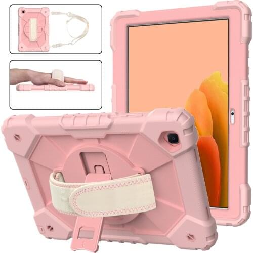 New For Samsung Galaxy Tab A7 2020 Case Heavy Duty Tablet Cover for Galaxy Tab A7 10.4 '' SM-T500 T505 with hand Shoulder Strap