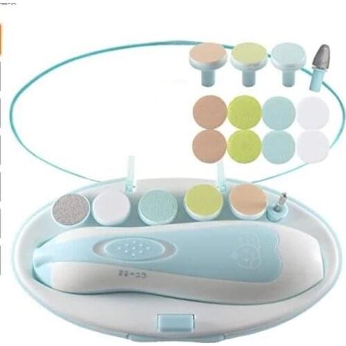 Baby Nail Clippers 6 in 1 by Royal Angels Baby | Safe Electric Baby Nail Trimmer, Baby Nail File Kit