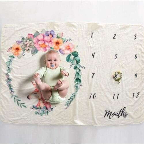 Baby Photography Props Blanket Photo Background Blanket Kids Summer Mini Nap Quilt Children Travel Car Thin Blanket Sofa Throws