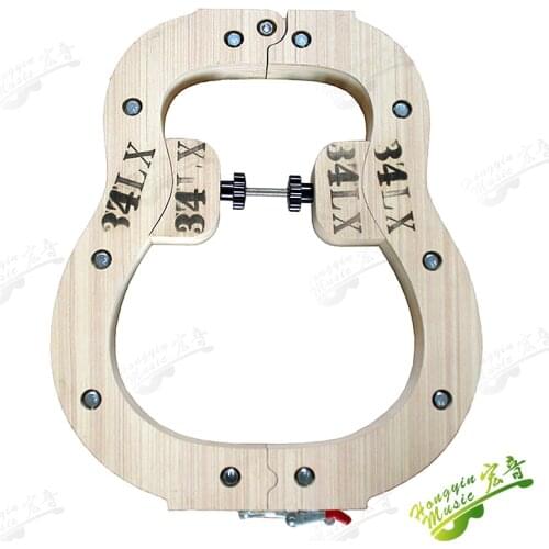 34in LX Type Thickness Acoustic Guitar Making Assembly Mold Dual-use Folk Pop Guitar Mould DIY Materials