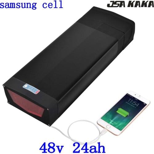 48V 1000W 2000W Ebike battery 48V Lithium Battery 48V 13AH 15AH 18AH 20AH 21AH 24AH 25AH Electric Bike Battery use samsung cell