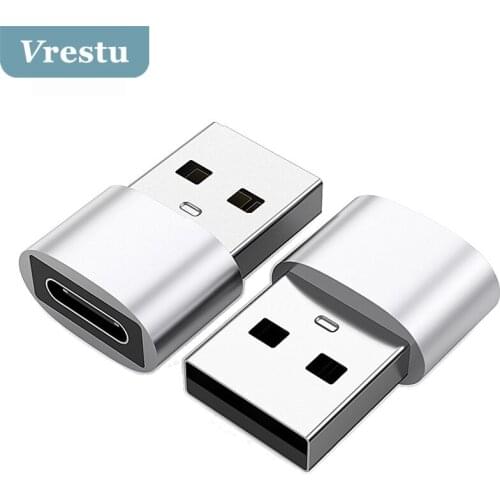 Mini USB Type C OTG Adapter USB A to Type-C Adapter Charging Cable Converter for Xiaomi mi 10 Huawei P40 USB-C Female OTG Data