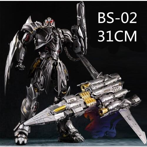 NEW BMB Transformation BS-02 BS02 Galvatron Megotroun KO UT R-03 Tank Oversized 31cm Hair Glow Movie Action Figure Robot Toys