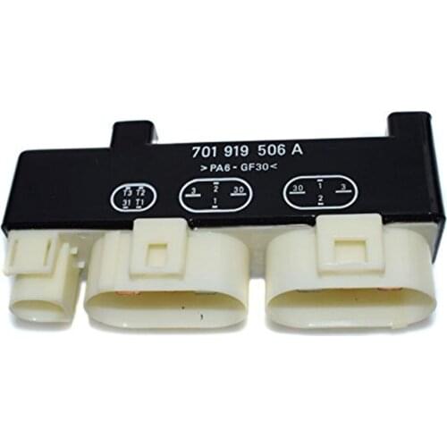 OEM 701919506A Cooling Fan Controller Switch Relay For VW EuroVan 1992 1993 1994 1995 1996 1997 1998 1999 2000 2001 2002 2003