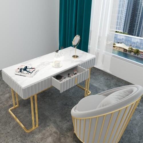 Customizable Bedside Side Table Nordic Iron Art Console Furniture Coffee Tables With Drawer Mesa Centro Manicure Nail Table