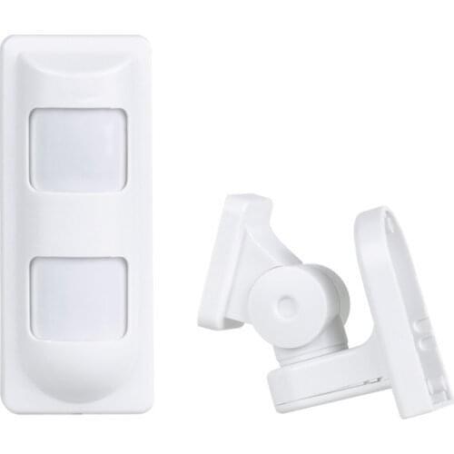 Wired PIR+MW Outdoor Waterproof Motion Sensor Detector with Pet Friendly/Wide Angle/Curtain Lens for All Wired Alarm Systems