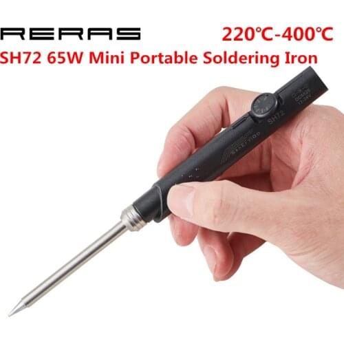 SH72 65W 12-24V 220-400℃ Adjustable Digital Soldering Iron Station DC5525 SH-K SH-KU SH-D24 SH-BC2 SH-C4 SH-I Tips Set of Tools
