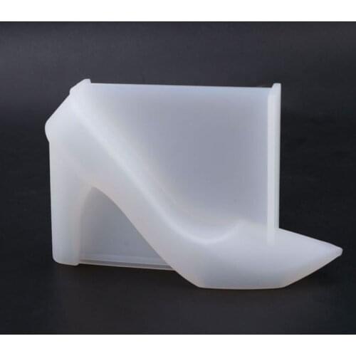 Crystal Epoxy Resin Mold High Heels Casting Silicone Mould DIY Craft Making Tool X4YA