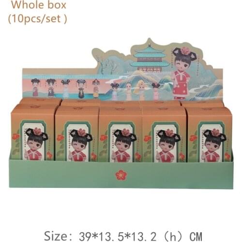 Ancient Beauty Series Kawaii Anime Figurine Blind Box Give To Friends Cute Princess Toys Resin Model Toy Gift Cake Decoration