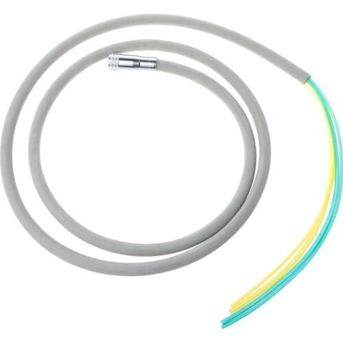 Dental Silicone Tubing Hose For Air Turbine Motor Handpiece Connector 4 Holes