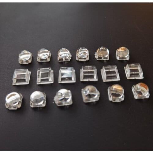 LED Lens Reflector Collimator For 5050 SMD 30 60 90Degree Convex Optical Lens Reflector Collimator