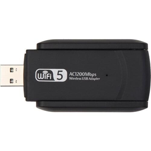 USB 3.0 1200Mbps Wifi Adapter Dual Band 5GHz 2.4Ghz 802.11ACWifi Antenna Dongle Network Card For Laptop Desktop