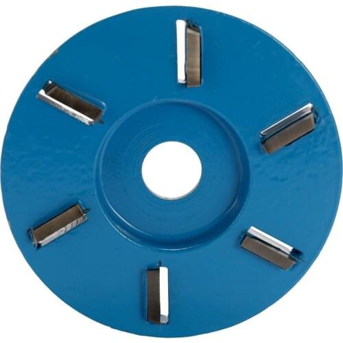 Six/Three Teeth Power Wood Carving Disc Tool Milling Cutter Wood Turbo Carving Disc Tool Cutter for 16mm Aperture Angle Grinder