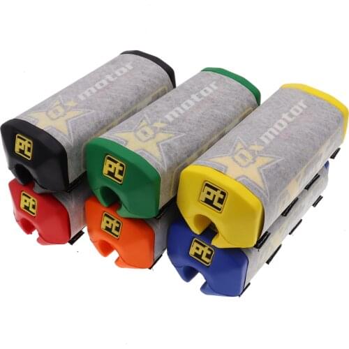 1 1/8" QXMotor Handlebar Fat Bar Pad Slider Grip For Enduro SM CRF RMZ YZF ATV Dirt Pit BikeMotorcycle Motocross