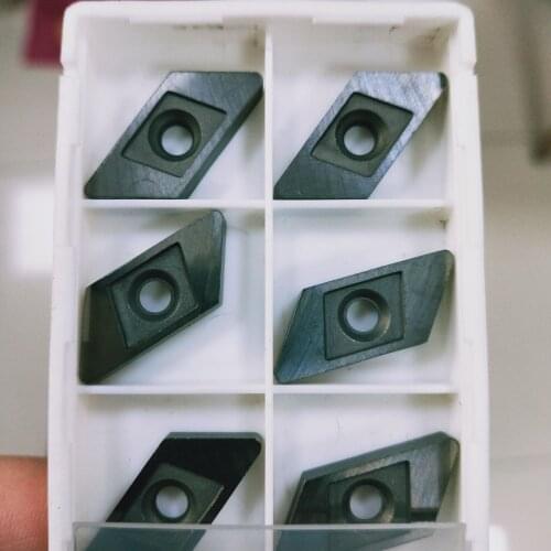 10pcs CNC Lathe KN16 Carbide Shim High Strength KNUX160405 Inserts for CNMG Inserts Turning Tool Holder