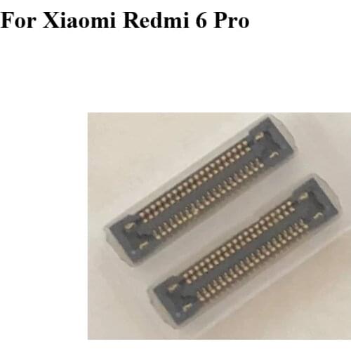 5pcs For Xiaomi Redmi 6 Pro 6pro LCD display screen FPC connector For Xiao Mi hongmi 6 Pro logic on motherboard mainboard