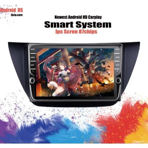 4G+64G 8core Android 10 Car Radio GPS Navigation Player for Mitsubishi Lancer ix 2006-2010 Car Stereo 4G Lte WiFi DSP Carplay