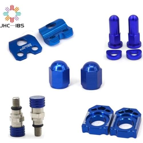 For YAMAHA YZ250F YZ450F 2012-2020 Motorcycle Bolts Spacer Valve Cap Brake Line Clamps Holder Chain Adjuster Axle Block Air