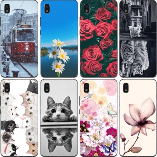 For ZTE Blade L210 Case Rose Wolf Cute Patterned Cover Soft Silicon Phone Case for ZTE Blade L210 RU Top Quality