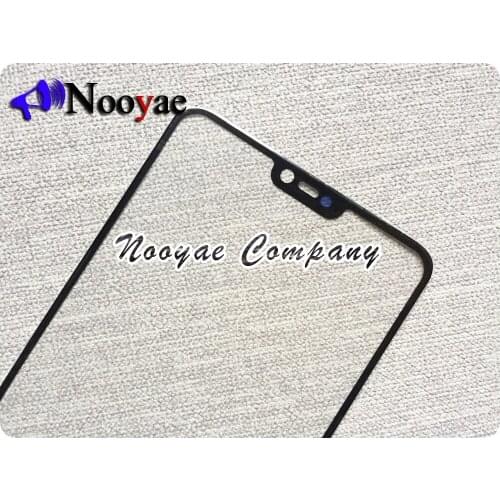 Black/white Front Outer Glass Panel For OPPO F7 Glass Lens Screen Replacement (Not Touch Screen ) 50pcs/lot