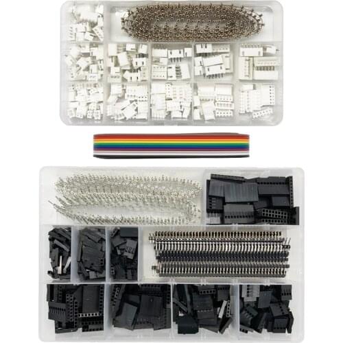 DuPont Connector Terminal Set XH2.54 SM Plug Spring Clamp For JST ZH1.5 2.0PH 2.5XH EH SM 460PCS/1550PCS Boxed Kit