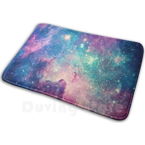 Galaxy Soft Non-Slip Mat Rug Carpet Cushion Smile Carpet Pink Carpet Be Safe Ocean Rainbow Carpet Colorful Carpet Stars Carpet