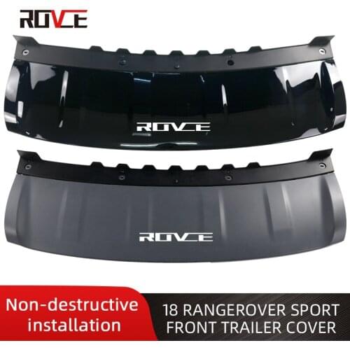 1 Pcs Car Front Bumper Guard Board Plate For Land Rover 2018 Range Rover Sport L494 LR099367 LR109870 Front Bumper Trailer Cover