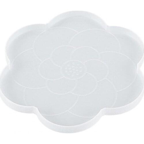 New Coaster Mold Handmade Reusable Silicone Table Decoration Resin Epoxy Mold for Table Silicone Mold Wholesale Dropshipping