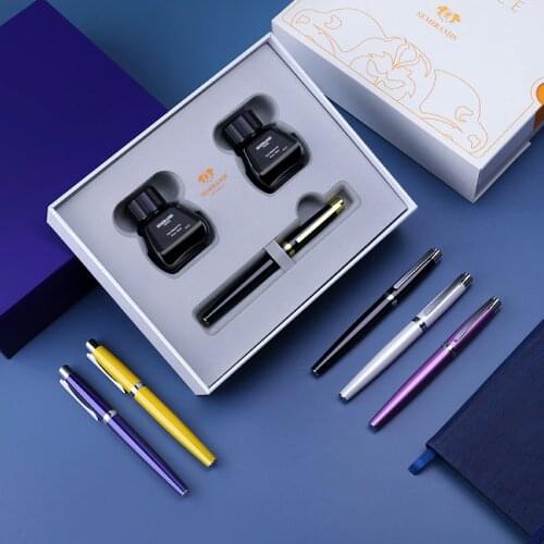 Semiramis Fountain Pen With 2 Inks Pen Gift Box Set