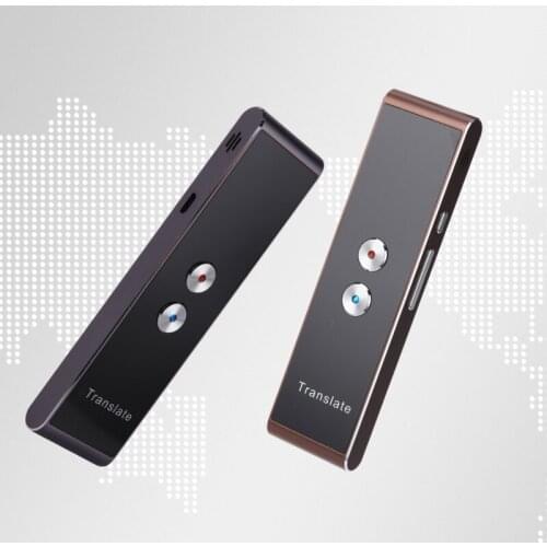 2020 Portable T8 Smart Voice Speech Translator Two-Way Real Time 30 Multi-Language Translation For Learning Travelling Business