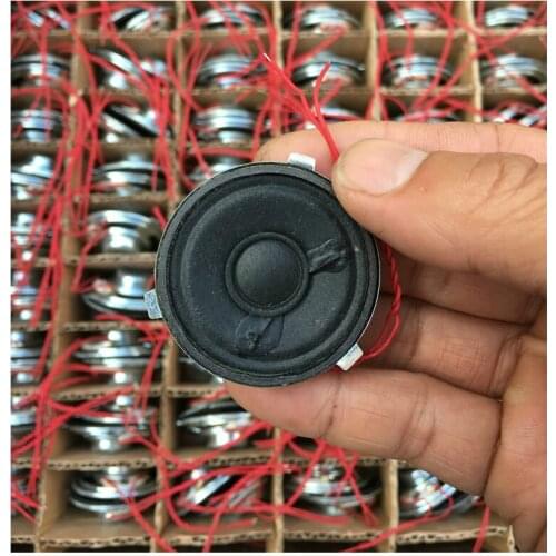 SOTAMIA 2Pcs 40MM Full Range Speaker 8 Ohm 0.5W Mini Portable Audio Sound Speaker Home Theater Loudspeaker For Toys Doorbells