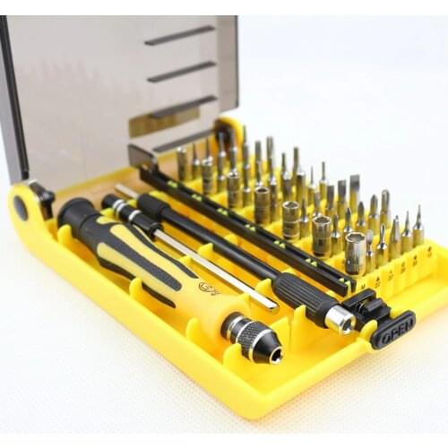 [Super Deals] Precision 45 In 1 Electron Torx MIni Magnetic Screwdriver Tool Set hand tools Kit Opening Repair Phone Tools