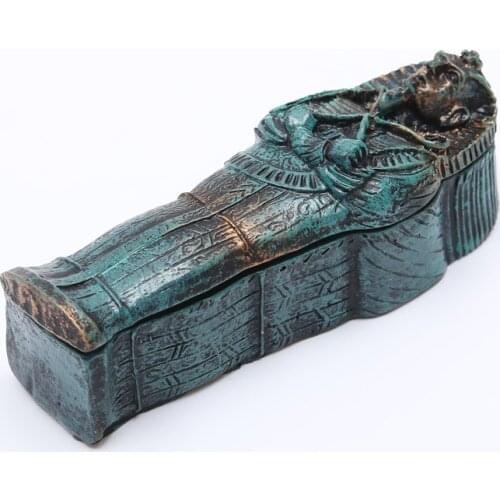 Aquarium Decoration Aquatic Landscape Dinosaur Crocodile Sheep Bone Resin Skull Rhinoceros egypt Mummy fish tank decoration