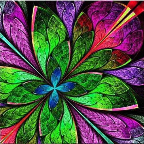 Magic Flowers Pattern Diy Diamond Painting Cross Ctitch Kits Diamond art crystal Mosaic Embroidery Painting New Year Gift