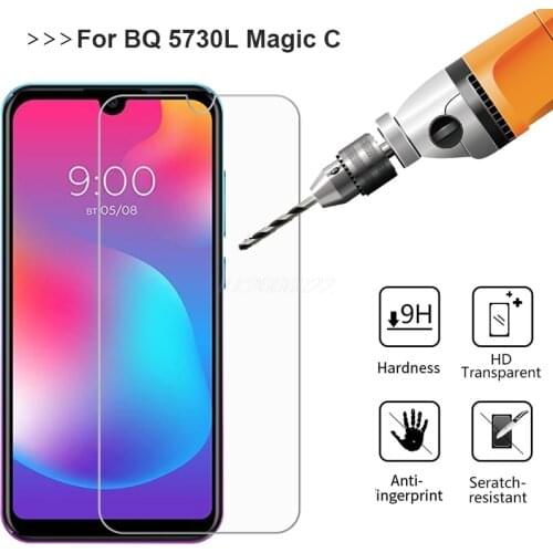Protection Glass BQ 5730L Magic C Tempered Glass Screen Protector Phone Film For BQ 5730L Magic C Protective Film Glass 5.71"