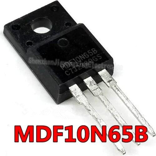 10PCS/LOT MDF10N65B TO-220F MDF10N65 TO-220 10N65 10N65B 650V 10A New original spot hot sale