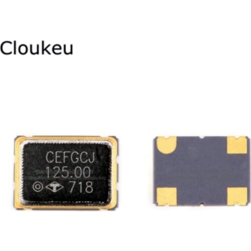 7050 125MHz 20PPM 3.3V SMT Active crystal oscillator 5070 Resonator